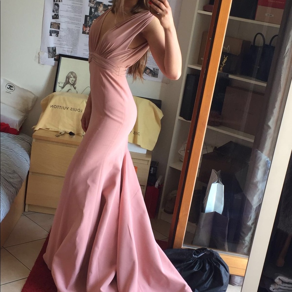 Prom dress! Pink Maxi dress brand new - Picture 3 of 6
